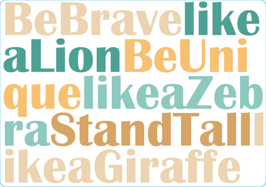 Brave like a Lion Quote